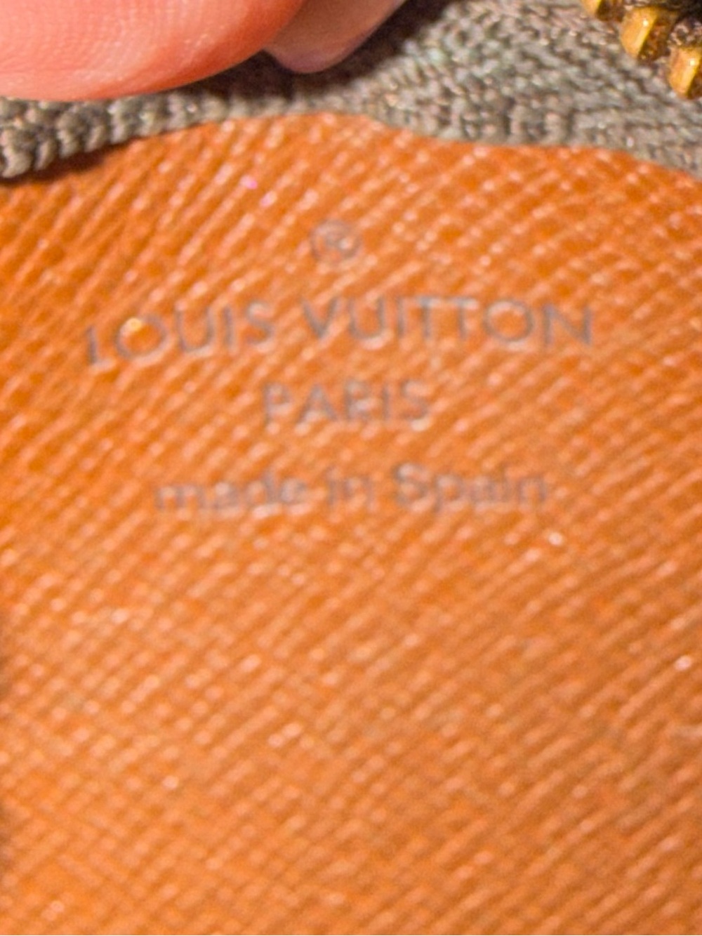 Louis Vuitton Monogram Canvas Key Pouch in Brown and Gold - Picture 6 of 6
